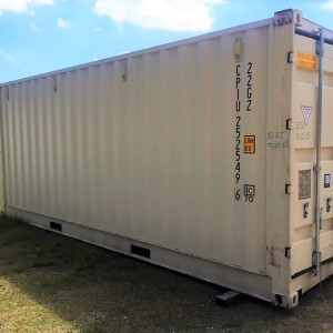 20′ One Trip Open Side Container – Closed Side